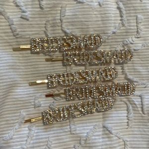 Bridesmaid hair pins